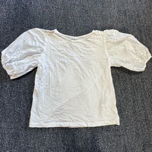 H&M White Casual Top